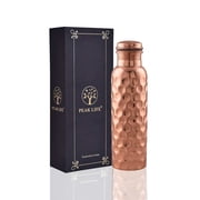 Diamond Cut Design Pure Copper Bottle