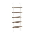 thumbnail image 7 of Nathan James Theo 5 - Shelf Ladder Bookcase Natural Light Brown Wooden Shelf and White Metal Frame, 7 of 7