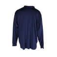 thumbnail image 2 of Ralph Lauren Mens Soft Touch Rugby Polo Shirt, Blue, Big 3X, 2 of 3