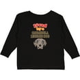 thumbnail image 3 of Inktastic Catahoula Leopard Dog Boys or Girls Long Sleeve Toddler T-Shirt, 3 of 5