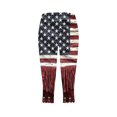 thumbnail image 4 of Wiyuqeen American Flag Capri Pants Womens High Waist Stretchy Yoga Workout Leggings Distressed 4th of July Pants Plus Size Beach Vacation Capris, 4 of 5