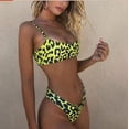 thumbnail image 5 of Bikini brasileño con estampado de leopardo para mujer, traje de baño con Push-Up, ropa de playa 2022, 5 of 5