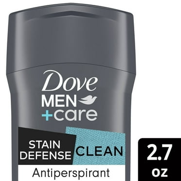 2X - Dove Men Care 72-Hour Stain Defense Antiperspirant Deodorant Stick - Clean - 2.7oz