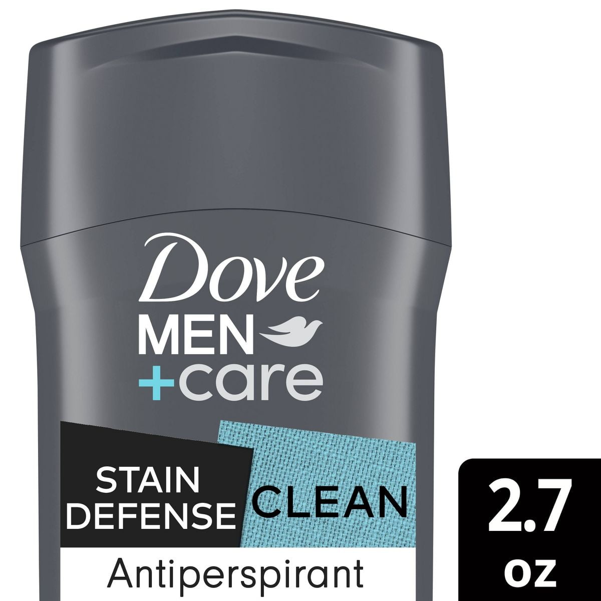 2X - Dove Men+Care 72-Hour Stain Defense Antiperspirant Deodorant Stick - Clean - 2.7oz