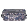thumbnail image 2 of Camping Travel  Organizer, Comfortable Handle Large Capacity Widened Design Camping Utensils Storage Bag Wear Resistant  For BBQ Blue Embroidery, 2 of 8