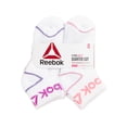 thumbnail image 2 of Reebok Girls Ankle Socks 6-Pack, Sizes S-L, 2 of 2