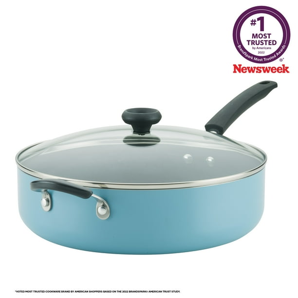 Farberware 6Quart Easy Clean Aluminum Covered Jumbo Cooker/Skillet with Helper Handle