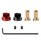 thumbnail image 1 of Aluminum alloy remote control car battery heat sink banana plug connectors 4/5mm, 1 of 5