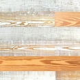 thumbnail image 3 of HomeRoots 478492 0.25 x 5 x 48 in. Thermo Treated Gold White wash Mixed Color Wood Wall Plank Large Set, 3 of 5