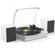 thumbnail image 1 of Reproductor de vinilo Bluetooth Retrolife con tocadiscos y altavoces estéreo, 1 of 8