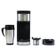 thumbnail image 1 of Kenmore Single Serve K-Cup Coffee Maker with Travel Mug Black, 1 of 5