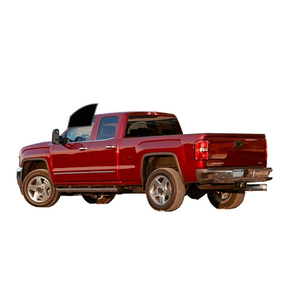 Haiy Co - PreCut 2Ply 05% Window Tint Film Kit For 2007-2014 GMC Sierra 2500 Extended -Front Windows