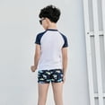 thumbnail image 3 of PINQI Boys Cartoon Shorts for Child Suit Cartoon Toddler Swimwear Baby Swimsuit Bathing 3PCS Girls Swimwear for 2 to 4 Years, 3 of 3