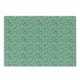 thumbnail image 1 of Cherry Blossom Cutting Board, Downward Sloping Cherry Blossom Petals on a Greenery Background, Decorative Tempered Glass Cutting and Serving Board, Small Size, Rose and Sea Green, by Ambesonne, 1 of 1
