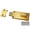 Brushed gold, variant on Square Aluminum Door Bolt for Wood Door Adjustable Slide Lock Heavy Duty Aluminum Sliding Bolt Latches for Home Security