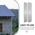 thumbnail image 2 of Raindrops 4Pcs Rain Roof Diverter Metal Gutter Splashing Guards for Roof Protection, 2 of 8