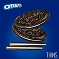thumbnail image 2 of Oreo Thins Chocolate Sandwich Cookies, Family Size, 11.78 Oz Packaging May Vary - Pack of 3, 2 of 4