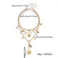 thumbnail image 2 of NICKSUN Boho Ocean Themed Layered Beaded Necklace, Multi-Layer Stackable Starfish Shell Imitation Pearl Choker, Summer Vacation Beach Statement Jewelry, 2 of 7