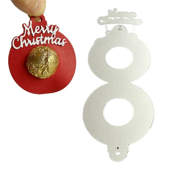 Christmas Bells Cutting Dies Christmas Embossing Metal Die Cuts for Birthday Card Making Scrapbooking Stencil Mold