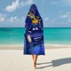 thumbnail image 5 of Batruedas Manta Capa con Capucha Anti-Bolitas, Manta de Lana Ártica Suave, Manta Portátil de Felpa Ligera y Lujosa, Poncho para Siesta en Casa y Oficina, 100*130cm, 5 of 6