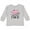 AC-Heather Grey, variant on Inktastic Third Birthday Cat Unicorn Girls Long Sleeve Toddler T-Shirt