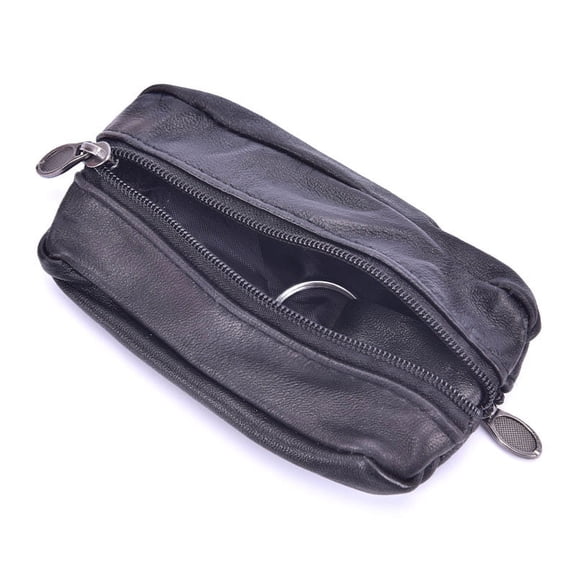 Mini Zipper Soft Purses Unisex Purse For Money Pocket Wallets Small Change Bag