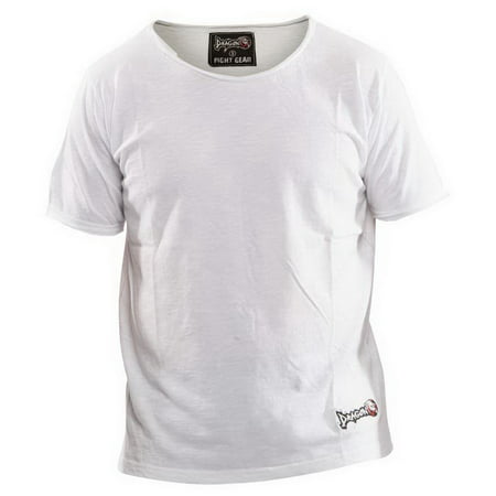 Dragon Do Men's Plain T-shirts-White-Large - Walmart.com