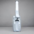 thumbnail image 5 of Work Bag for Mobile Carry, Anti-Static PVC Laptop Shoulder Bag with Front Zipper Pocket, Inner Organizers and Clear Checkered Finish, 5 of 9