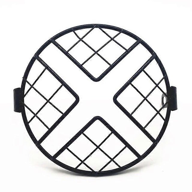 Scooter Extension Headlamp Bracket Motorcycle Headlight Fog Lamp Guard Grille Cover Case Easy to Install