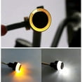 thumbnail image 3 of 2pcs LED Motorcycle Handlebar Turn Signal Light Handle Grip Bar End Indicator Light Moto Tail Lamp Lights, 3 of 5