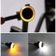 thumbnail image 3 of Luz LED de señal de giro para manillar de motocicleta, luz indicadora de extremo de barra de agarre, luces traseras de motocicleta, 2 uds., 3 of 8