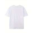 thumbnail image 2 of Camiseta con estampado de planeta lunar, camisetas para hombre, camiseta casual de manga corta para verano, camiseta para adultos, hombres, mujeres, adolescentes, jóvenes, camisetas de ocio., 2 of 6