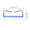 thumbnail image 4 of Unique Bargains 5 Pcs Durable Transparent Nail Cleaning Brush for Cleaning Fingernails Large Blue, 4 of 7