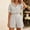 White, variant on Muscularfit Travel Sets 2 Piece Sets for Women Going Out Cut-off Polka Dot Set Set Collared Short Sleeve White Women's Clothing Sets,M