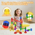 thumbnail image 2 of KOPPOP 200 Pcs Marble Run with Motorized Elevator, Construction Building Blocks STEM Educational Toy for Kids Ages 4-8, 2 of 6