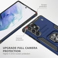 thumbnail image 2 of FIEWESEY Cases for Samsung Galaxy S23 Ultra Case [Military Grade Drop] Heavy Duty Silicone Rugged Shockproof Protective Cover for Samsung Galaxy S23 Ultra Phone Case with Ring Kickstand Hard (Blue), 2 of 7