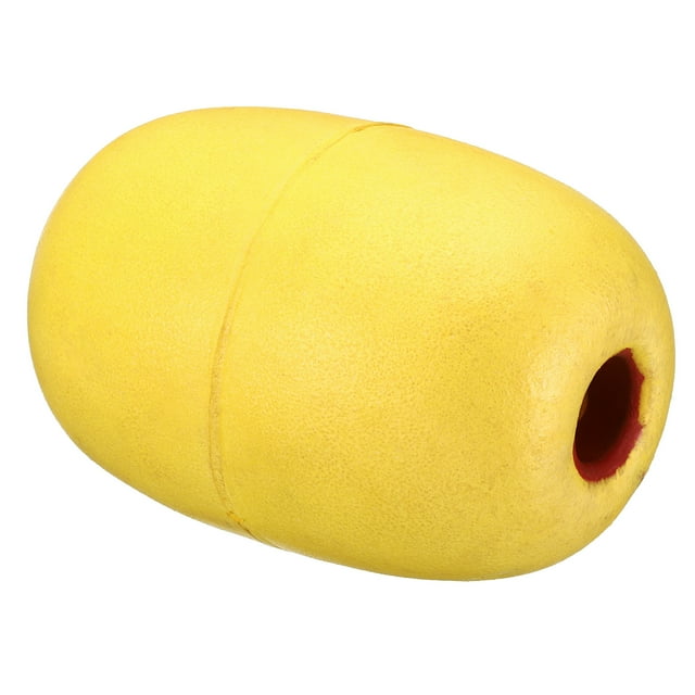 Unique Bargains 7.87' x 5.91' Rope Float Buoy, 1900g Deep Water Floats Rope Float Buoy, Yellow