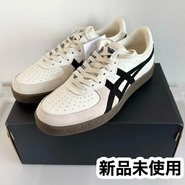 1183A353-127 Onitsuka & Tiger GSM Cream Black (Men's) US4 Japan Onitsuka & Tiger