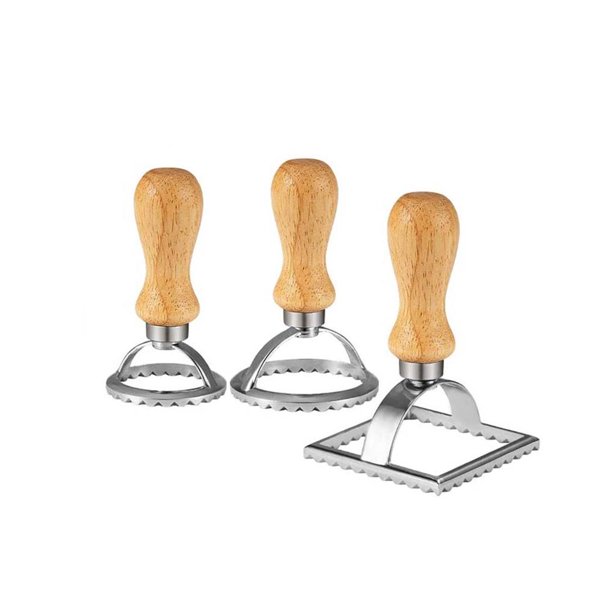 Kearding Ravioli Stamp Set Ravioli Maker con mango de para Ravioli Dumplings Lasagna Mostrada No.1 Kearding HA025073-01