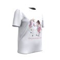 thumbnail image 4 of Playera George Niña T12 Estampado Unicornio Bailarina Manga Corta Blanco, 4 of 4