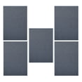 thumbnail image 1 of Furnish My Place Modern Indoor/Outdoor Commercial Solid Patrol Blue Rug, Modern Area Rug, Baby Nursery Mat, Pet-Friendly Carpet for Living Room, Playroom, Made in USA, 2' x 4' Rectangle - Set of 5, 1 of 6