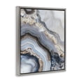 thumbnail image 2 of Stupell Industries Glam Geode Gemstone Layers Gray Floating Frame Canvas Art, 17 x 21, by Svetlana Aleynikova, 2 of 8