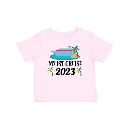 

Inktastic My 1st Cruise 2023 Gift Baby Boy or Baby Girl T-Shirt