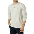 thumbnail image 3 of Chaps Men's Long Sleeve Slub Jersey Henley -Sizes XS up to 4XB, 3 of 4