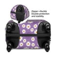 thumbnail image 4 of Daiia Daisies Flowers Luggage Cover, Thickened Washable Travel Luggage Covers, Elastic Unique Baggage Covers for 18-20 inch Luggage-Medium, 4 of 9
