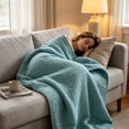 thumbnail image 5 of Summer Multi Layered Cotton Gauze Nap Blanket, Soft Breathable Air Conditioned Quilt for Bed Couch, Lightweight Travel Wrap, 5 of 6