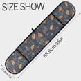thumbnail image 3 of Dailycode Double Sided Oven Mitt with Loop Heat Resistant Kitchen Long Potholders 7" x 35" Vintage Rugby Star, 3 of 6