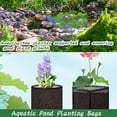 thumbnail image 4 of 4 Piezas De Malla De Planta Acuática, 1.4 Galones Bolsas De Lirios De PVC Transpirables, Ideal Para Jardín De Agua, Patio, Balcón, Reutilizable Y Flexible, Crean Un Entorno De, 4 of 7