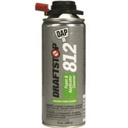 DAP 80816 Draft Stop 812 Foam Cleaner Aerosol Can, Clear, Strong Solvent, Liquid, 12. Fluid_Ounces