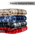 thumbnail image 7 of Solaris Plaid Fleece Throw Blanket for Couch Ultra Soft Lightweight Flannel Blanket,Gift for International Women's Day, 50" x 60",Plaid Brown, 7 of 7